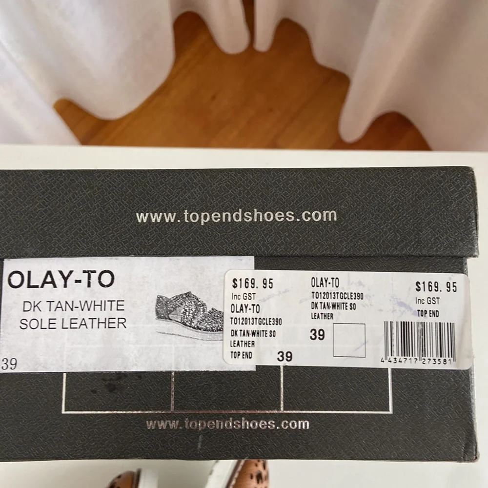 Top End Olay-To Tan Leather Sandals - Picture 5 of 5